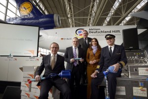 Lufthansa Cargo und Aktion Deutschland Hilft starten Kooperation