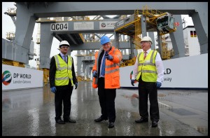 Mayor of London visit to DP World London Gateway