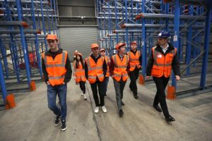 Taken 15th July 2016 Group of students across from Stockton Riverside College were at the Logistics Academy having a tour of PD Ports in Billingham.   Byline:  Dave Charnley Photography   Mobile:  07753 559235
